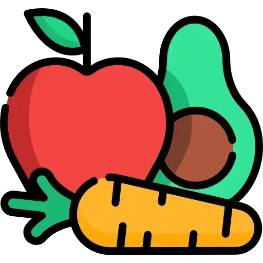 fruits and vegetables category icon