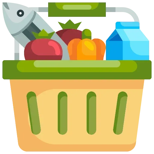 grocery and staples category icon