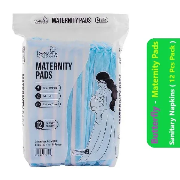 Butterfly – Maternity Pads Sanitary Napkins (12 Pcs Pack)