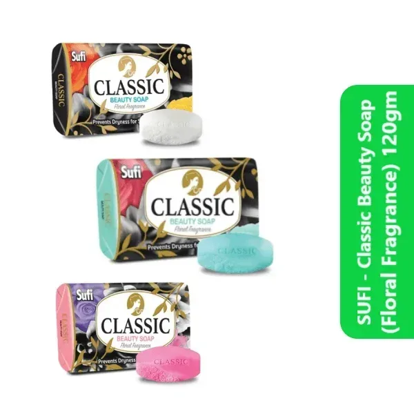 SUFI – Classic Beauty Soap (Floral Fragrance)