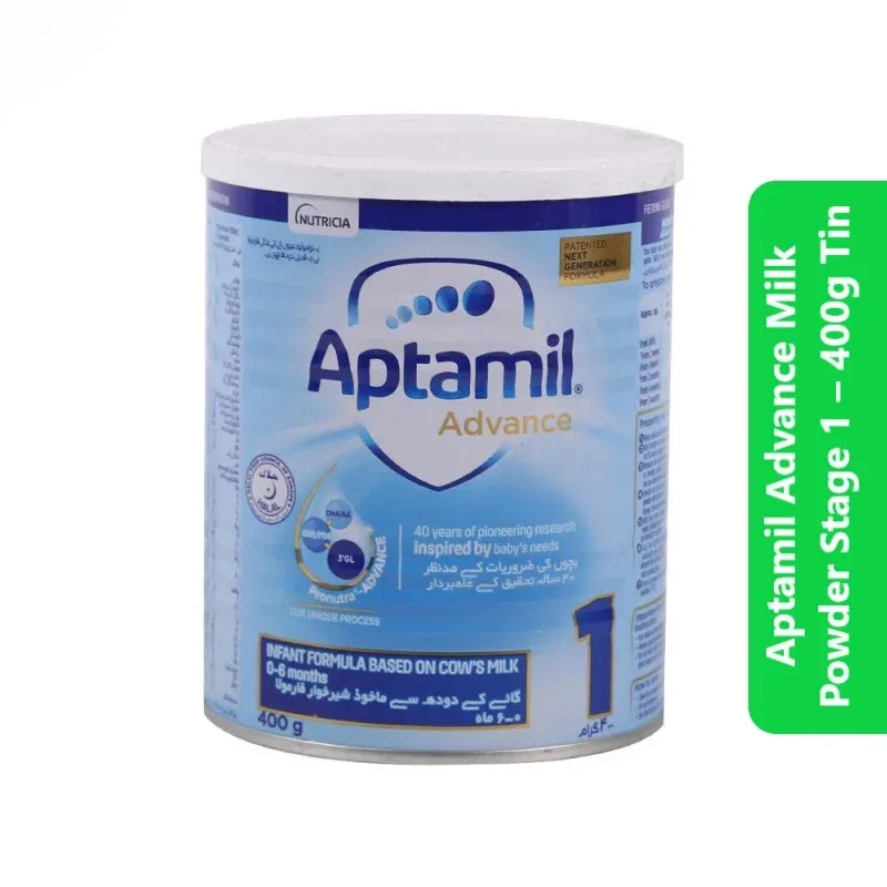 Aptamil Advance Milk Powder Stage 1 – 400g Tin 1 Aptamil Advance Milk Powder Stage 1 – 400g Tin