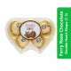 Ferry Rose Chocolate Double Heart Shape (T-5)