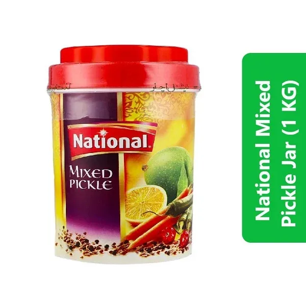 National Mixed Pickle Jar (1 KG)