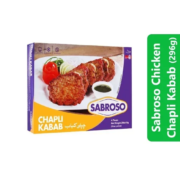 Sabroso Chicken Chapli Kabab (4 Pcs 296g)
