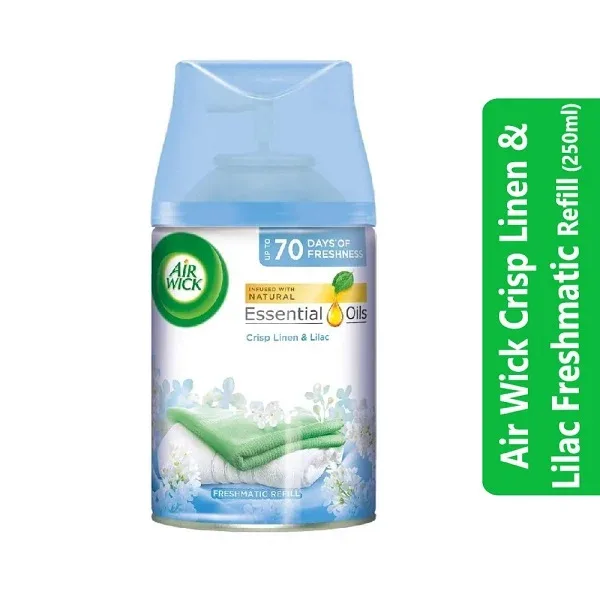 Airwick Crisp Linen & Lilac Freshmatic Refill (250ml)