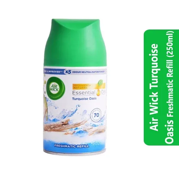 Airwick Turquoise Oasis Freshmatic Refill (250ml)