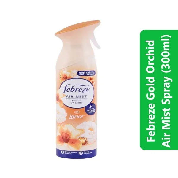 Febreze Gold Orchid Air Mist Spray (300ml)