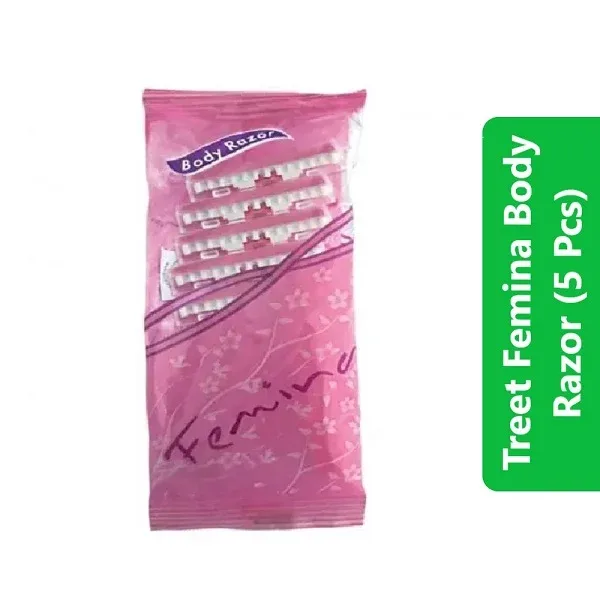 Treet Femina Body Razor (5 Pcs)