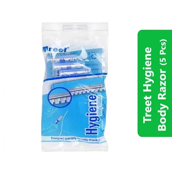 Treet Hygiene Body Razor (5 Pcs)