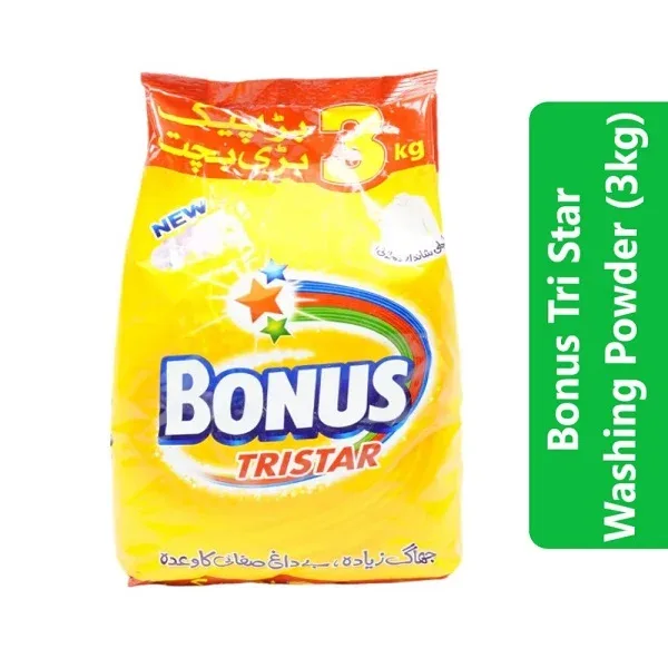 Bonus Tri Star Washing Powder (3kg)