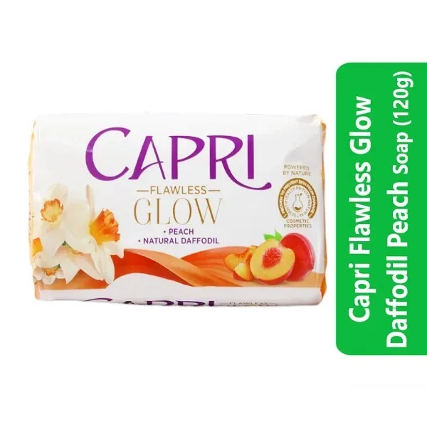 Capri Flawless Glow Daffodil Peach Soap (120g)