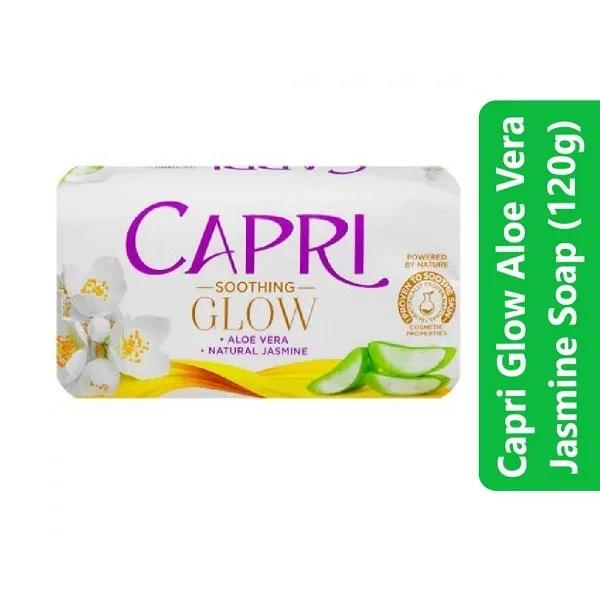 Capri Glow Aloe Vera Jasmine Soap (120g)