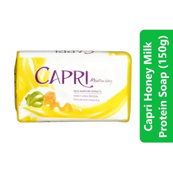 Capri Honey Milk Protein Soap (150g)