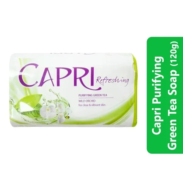 Capri Purifying Green Tea Soap (120g)