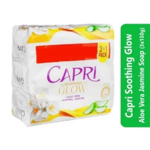 Capri Soothing Glow Aloe Vera Jasmine Soap (3x150g)