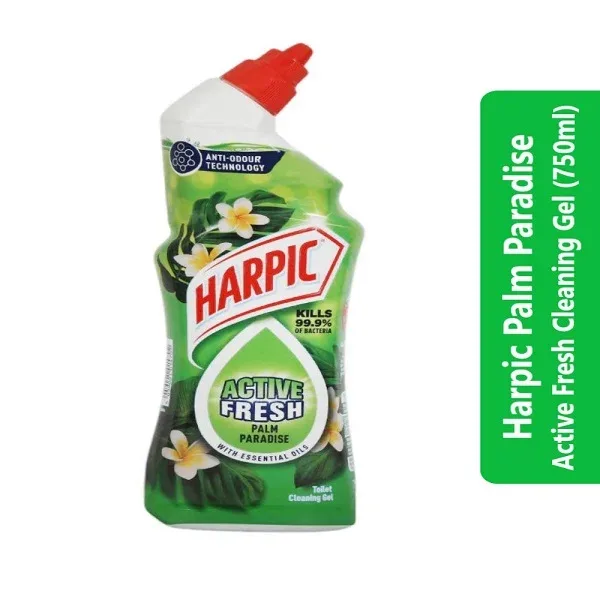 Harpic Palm Paradise Active Fresh Cleaning Gel (750ml)