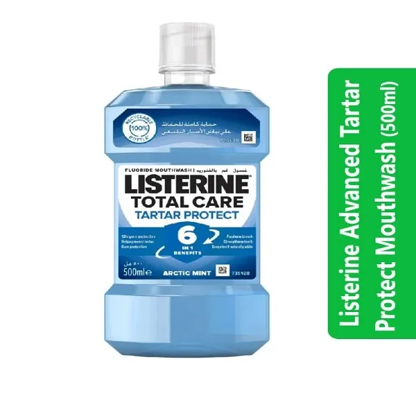Listerine Advanced Tartar Protect Mouthwash (500ml)