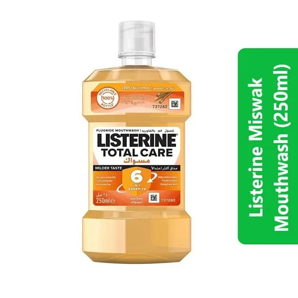 Listerine Miswak Mouthwash (250ml)