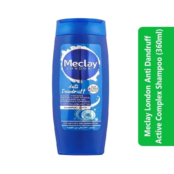 Meclay London Anti Dandruff Active Complex Shampoo (360ml)