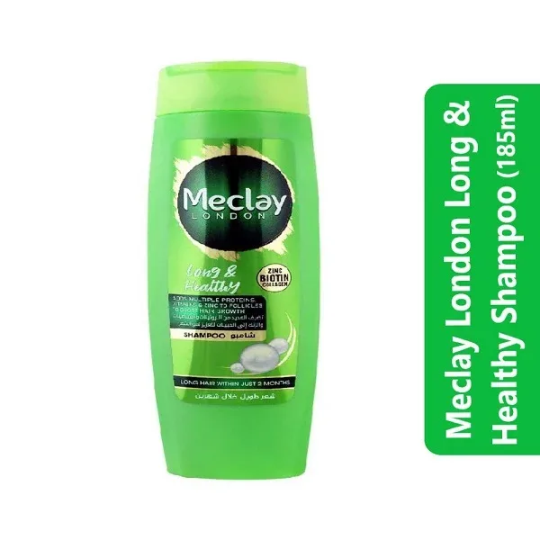 Meclay London Long & Healthy Shampoo (185ml)