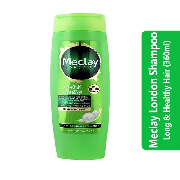 Meclay London Shampoo Long & Healthy Hair (360ml)