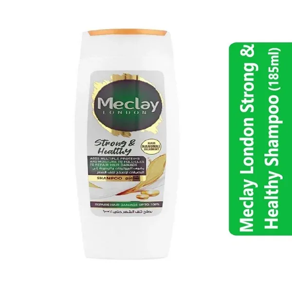 Meclay London Strong & Healthy Shampoo (185ml)