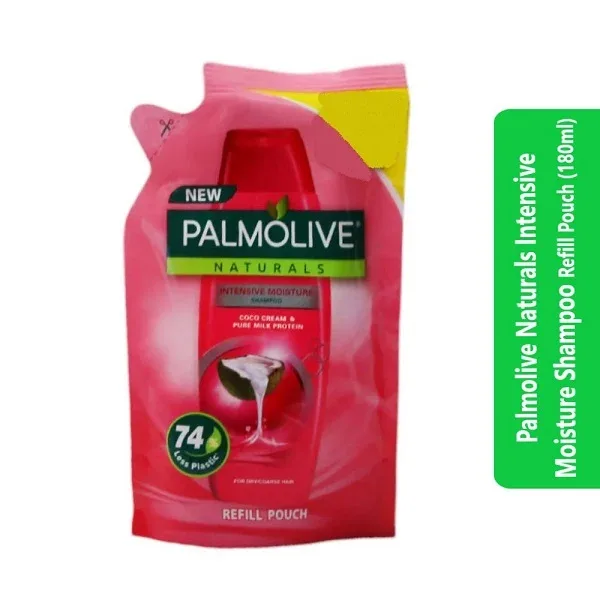 Palmolive Naturals Intensive Moisture Shampoo Refill Pouch (180ml)