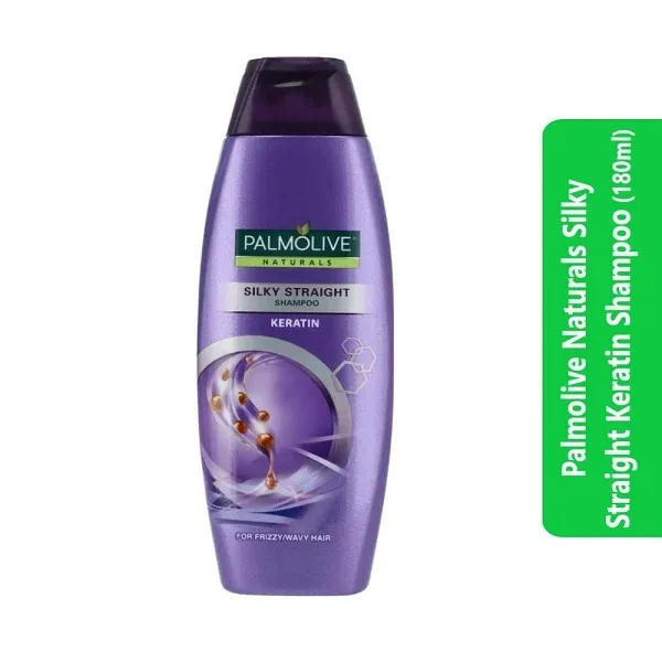 Palmolive Naturals Silky Straight Keratin Shampoo (180ml)