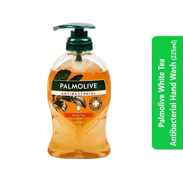 Palmolive White Tea Antibacterial Hand Wash (225ml)