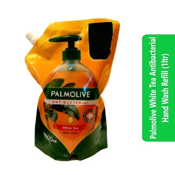Palmolive White Tea Antibacterial Hand Wash Refill (1ltr)