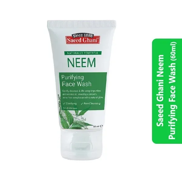 Saeed Ghani Neem Purifying Face Wash (60ml)