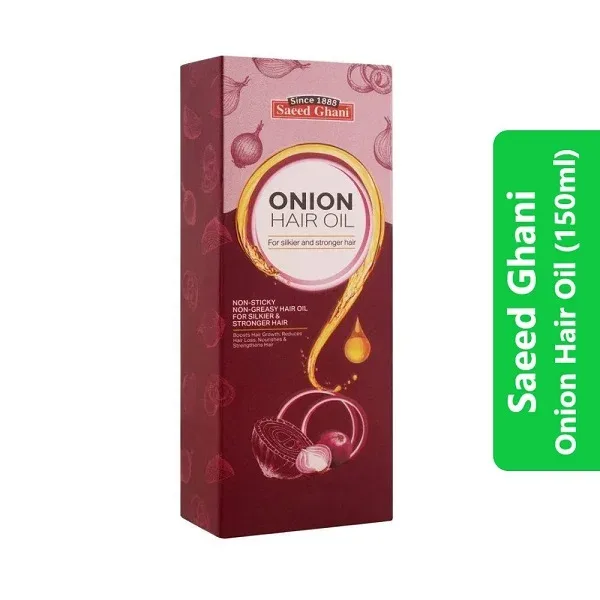 Saeed Ghani Onion Hair Oil (150ml)