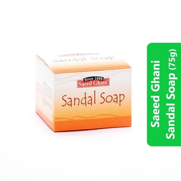 Saeed Ghani Sandal Soap (75g)