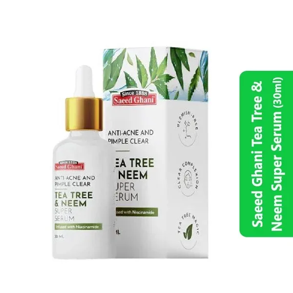 Saeed Ghani Tea Tree & Neem Super Serum (30ml)