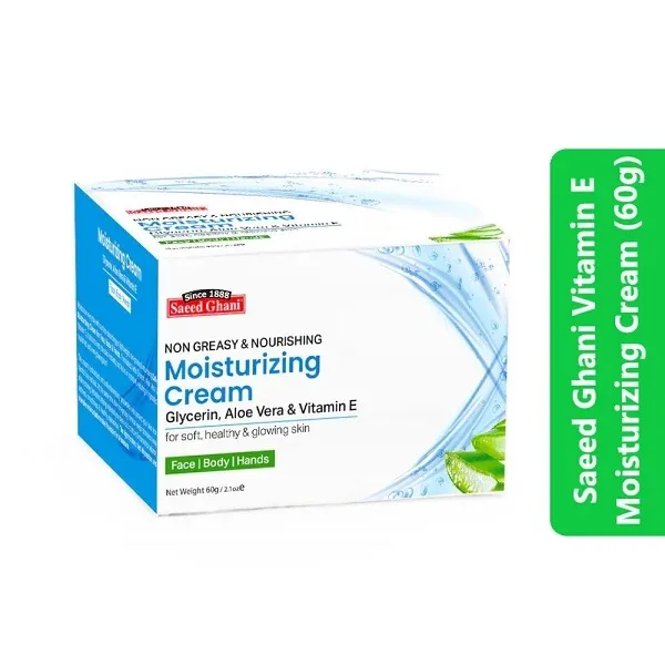 Saeed Ghani Vitamin E Moisturizing Cream (60g)