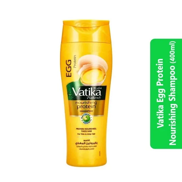 Vatika Egg Protein Nourishing Shampoo (400ml)