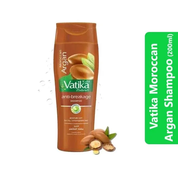 Vatika Moroccan Argan Shampoo (200ml)