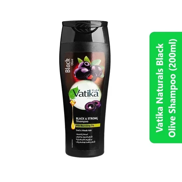 Vatika Naturals Black Olive Shampoo (200ml)