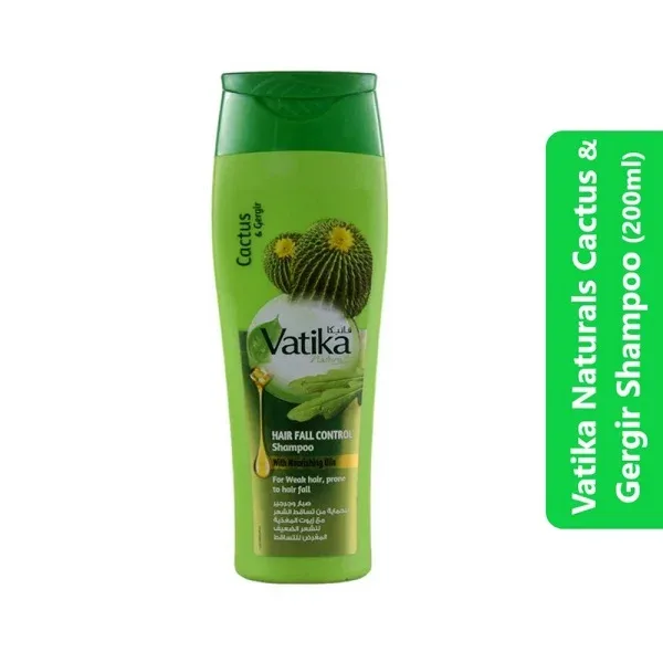 Vatika Naturals Cactus & Gergir Shampoo (200ml)