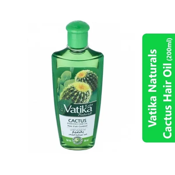 Vatika Naturals Cactus Hair Oil (200ml)