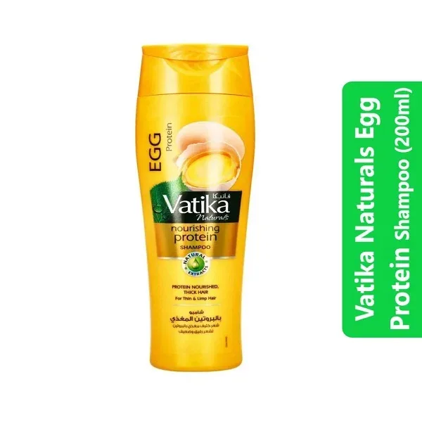 Vatika Naturals Egg Protein Shampoo (200ml)