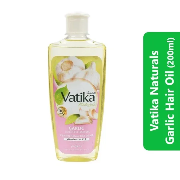 Vatika Naturals Garlic Hair Oil (200ml)