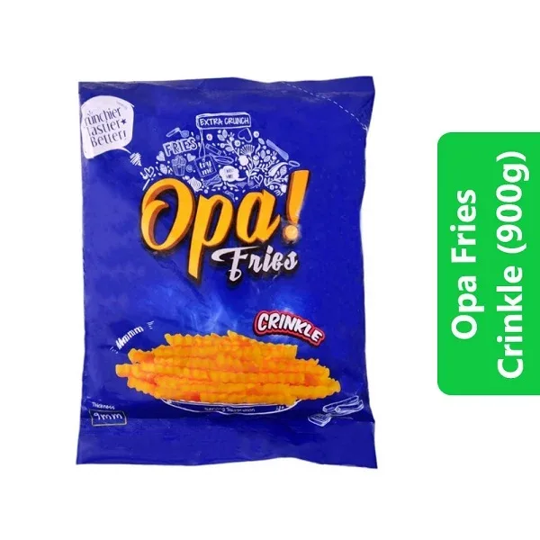 Opa Fries Crinkle (900g)
