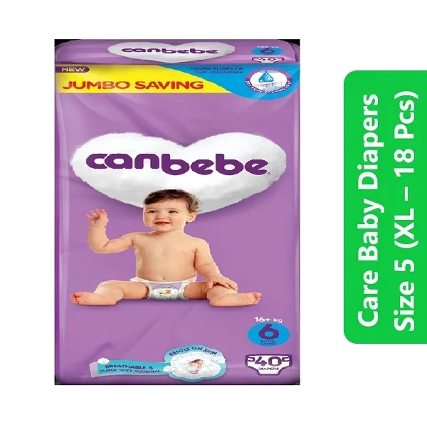 Canbebe Diapers Size 6 (XXL – 40 Pcs)