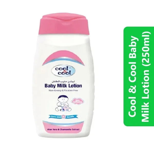 Cool & Cool Baby Milk Lotion (250ml)