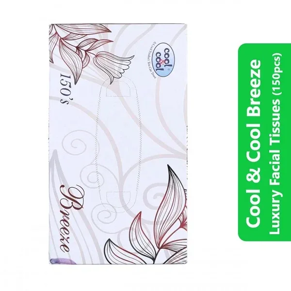 Cool & Cool Breeze Luxury Facial Tissues (150pcs)