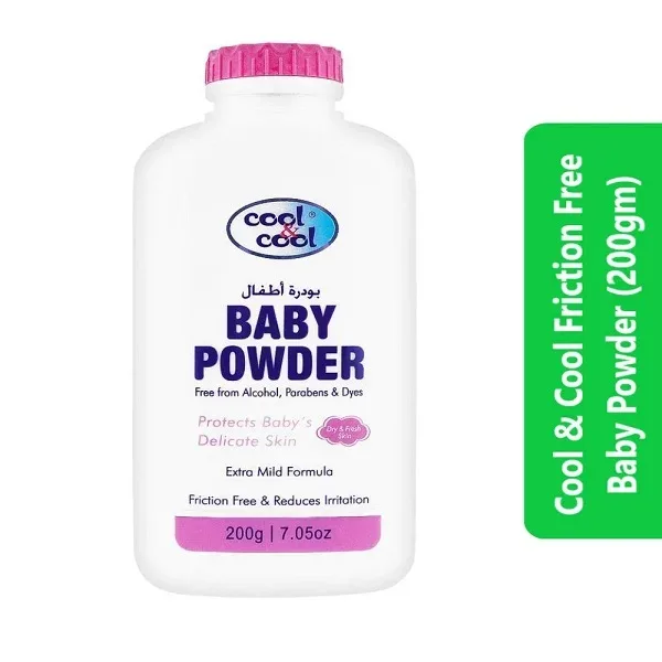 Cool & Cool Friction Free Baby Powder (200gm)