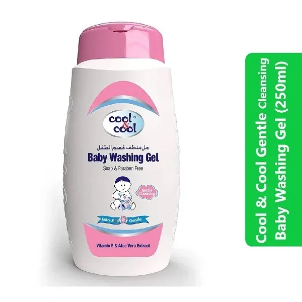 Cool & Cool Gentle Cleansing Baby Washing Gel (250ml)