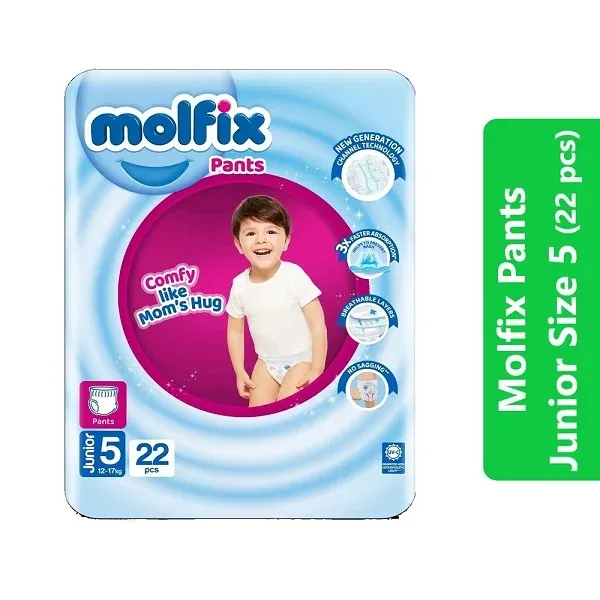 Molfix Pants Size 5 (Junior – 22 pcs)