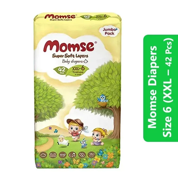 Momse Diapers Size 6 (XXL – 42 Pcs)